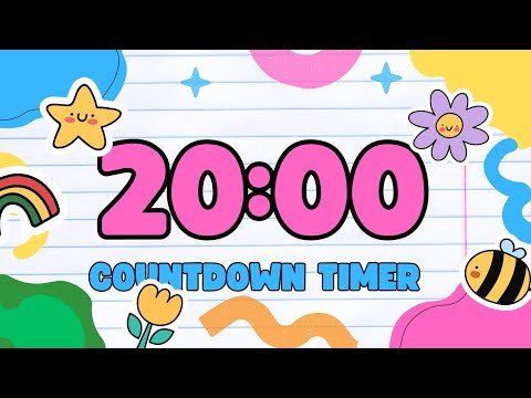 20 Minute Timer with Relaxing Music and Alarm