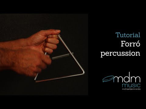 Forró percussion lesson