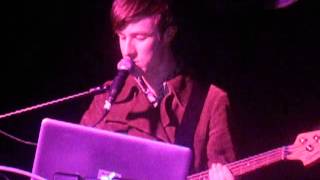 East India Youth live @ The Old Blue Last, London, 27/04/13 (see description for details)