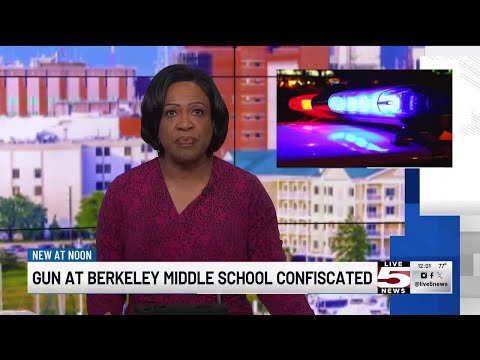 VIDEO: Loaded firearm found at Berkeley Middle School
