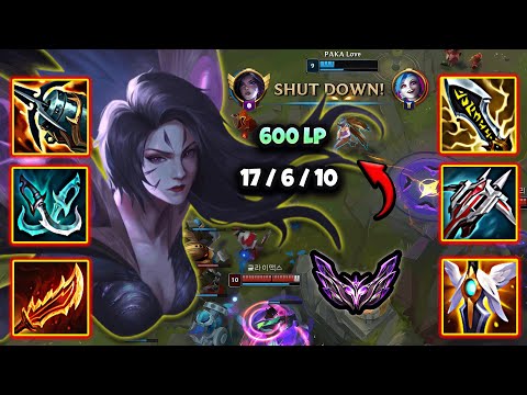 Kaisa vs Jinx ADC ( 17/6/10 ) Korea Master 600 LP | Patch 26.2