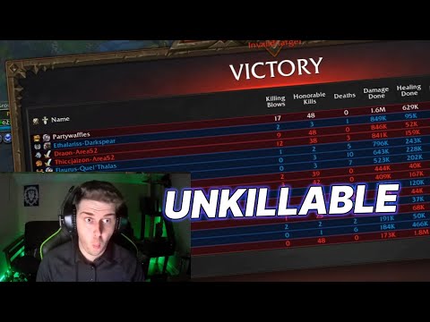 48-0 Frost DK DESTROYS Battleground (UNKILLABLE)  - 9.1 Shadowlands Deathknight PvP