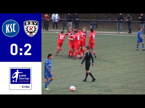 EnBW-Oberliga - B-Junioren: Karlsruher SC II :m SSV Reutlingen 1905 Fußball