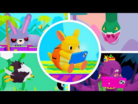 Dunkadillo - All Bosses + Ending [No Damage]