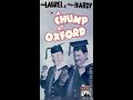 Closing Of Laurel And Hardy A Chump At Oxford 1981 VHS