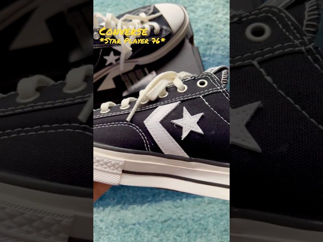 Vídeo relacionado con Converse STAR PLAYER 76 PREMIUM CANVAS DEPORTIVAS PLANAS Hombre