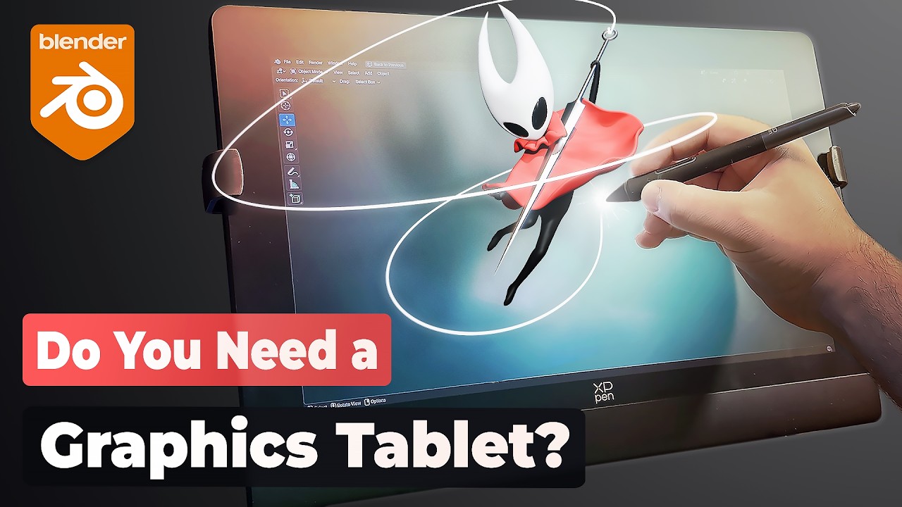 Before You Buy a Graphics Tablet for Blender… Watch This!