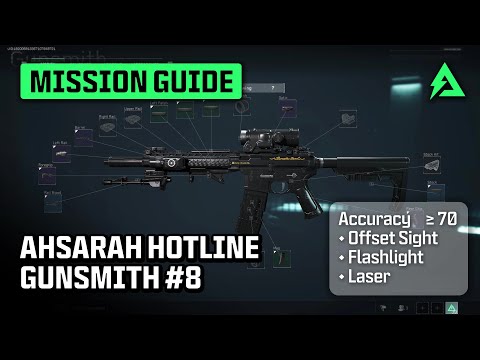 Ahsarah Hotline - Gunsmith #8 (CHEAPEST M4A1 BUILD) | Mission Guide - DELTA FORCE EXTRACTION