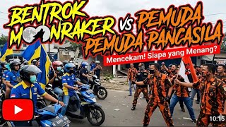 Download lagu Pecah 🔥🔥 Bentr*kan ormas vs geng motor | MOONRAKER vs PEMUDA PANCASILA mp3