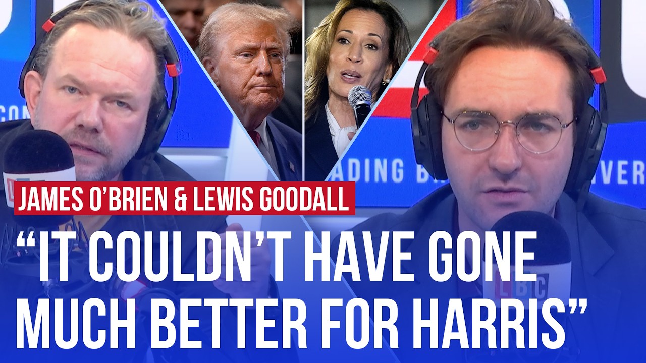 James O'Brien and Lewis Goodall have their say on the US presidential debate | LBC analysis