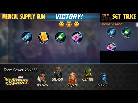 [Challenge] Medical Supply Run -- Tier 11 (3 stars)