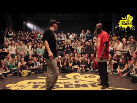 RESPECT MY TALENT-2016 MOSCOW. PRO HIP HOP 1/2 Sam Yudat (France) vs Dam'en (Russia)