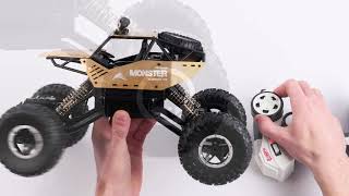 Sulong Toys Off-road crawler Force золотой (SL-122RHG) - відео 2