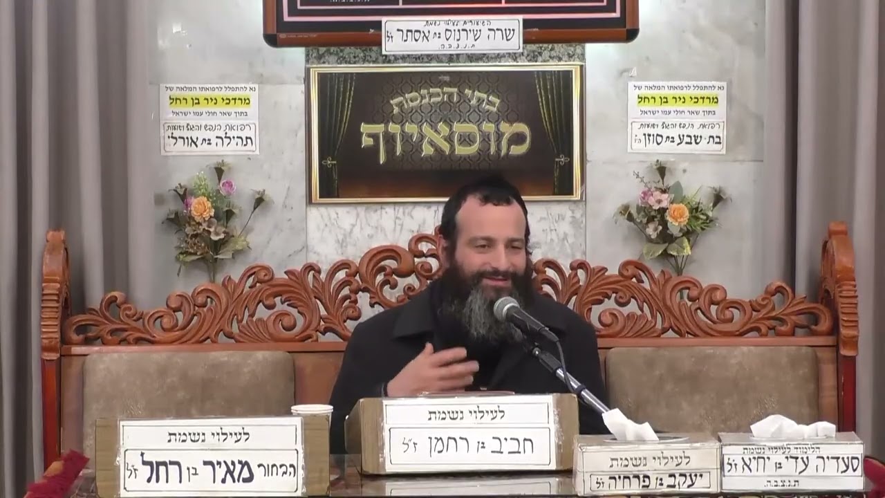 הרב אברהם זרביב  •  חיזוקים באמונה