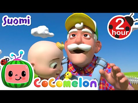 Vanhan Jussin tilalla | CoComelon Finnish - Lastenlaulut vauvoille | Suomi Songs
