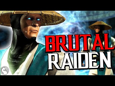 The Most BRUTAL Raiden Player in MKX!
