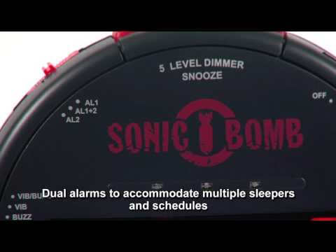 Sonic Bomb Alarm Clock