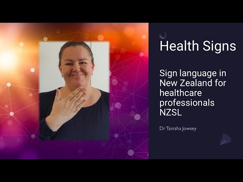 How to Sign Professional in NZSL