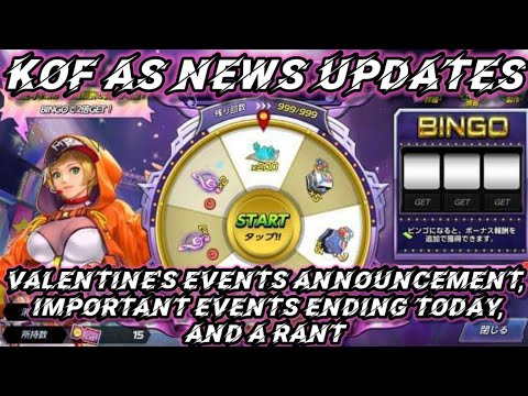 KoF Allstar News Update: Valentine's Day 2022 Update Details Revealed, Events Ending TODAY, and Rant