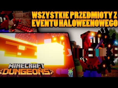 Waffel Kamilatus - I obtained ALL items from the Halloween event [Minecraft Dungeons][SPOOKY FALL]