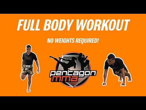 How to become powerful for martial arts! Full Body Strength Workout #muaythai #kickboxing #mma #bjj