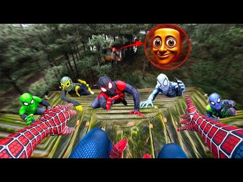 6 SPIDER-MAN Bros Meet TUNG TUNG TUNG Serbian Dancing in Abandoned House Area ( Mystery POV )