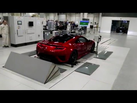 2017 Acura NSX Dyno Test