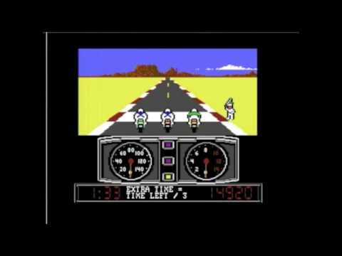 Cool and Unusual Games: Super Cycle (Commodore 64) Review
