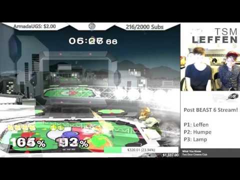 Leffen vs Lamp 4-stock Combo video