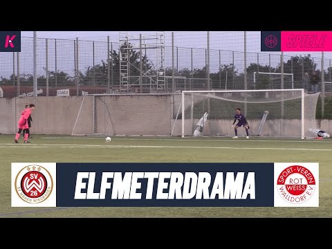 15 Tore! Irres Elfmeterschießen im Pokal-Halbfinale | SV Wehen Wiesbaden U17 - Rot-Weiß Walldorf U17