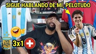 REACT COPA do MUNDO - ARGENTINA 3X1 SUIÇA l HERMANOS SÃO PURA RAÇA E CORAÇÃO NA PONTA DA CHUTEIRA