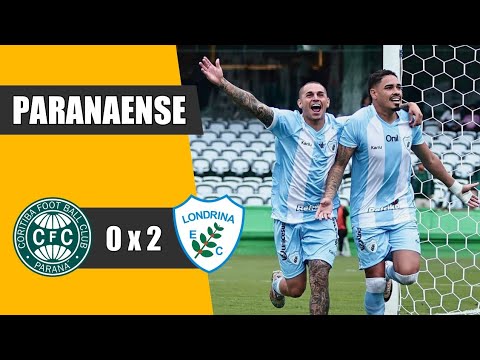 CORITIBA 0 X 2 LONDRINA | GOLS | PARANAENSE 2025