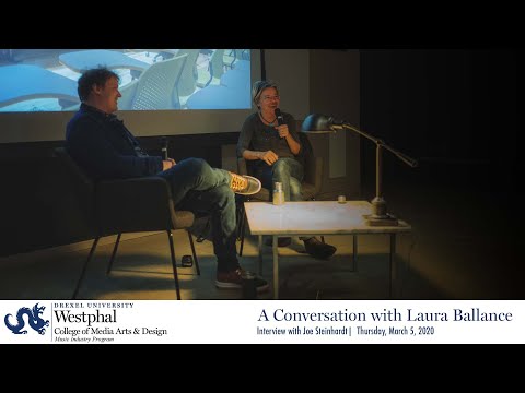Laura Ballance & Joe Steinhardt in Conversation [Drexel Music Industry Program]