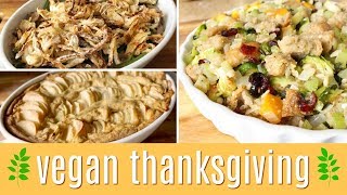 3 Vegan Thanksgiving Dishes  sarahs vegan kitchen