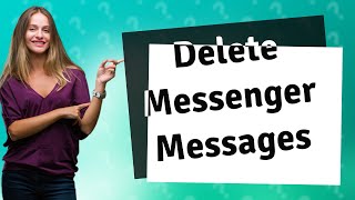 Can I delete a message in Messenger without opening it?