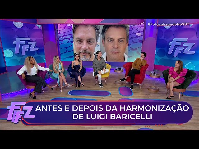 Confira o antes e depois da harmonização facial de Luigi Baricelli | Fofocalizando 23/10/25