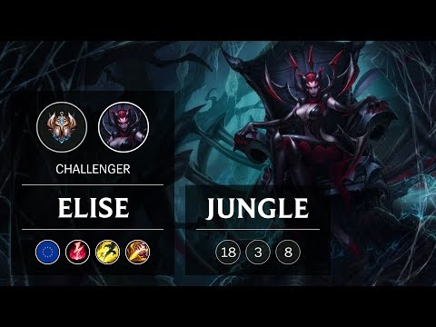 Elise Jungle vs Xin Zhao - EUW Challenger Patch 9.1