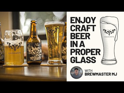 Why You Should Drink Craft Beer from a Glass - Engkanto Brewery