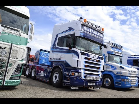 McFarland Scania R580 V8 exhaust SOUND & walkaround