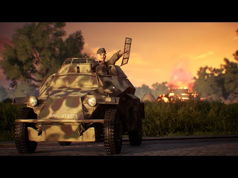Post Scriptum - Sd.Kfz. 222 Heelsum Patrol [GER Comms/ENG Subs]