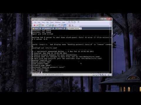 FreeBSD - xfce4 installation tutorial