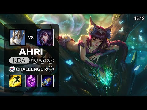 Chovy Ahri vs Galio Mid - KR Challenger - Patch 13.12 Season 13