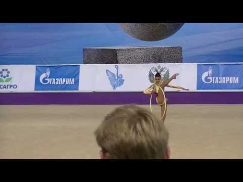 Russo Alessia (ITA) hoop  World Cup S-Petersburg 2013 Qual