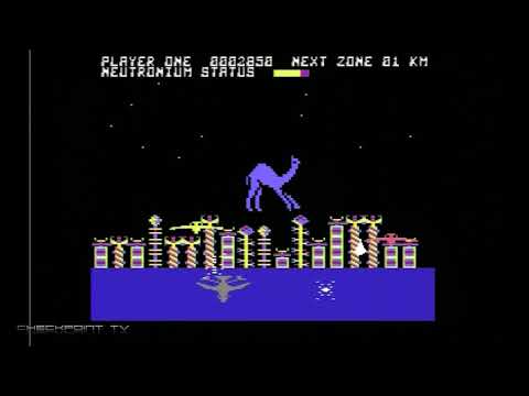 Revenge of the Mutant Camels - Classic Jeff Minter Shooter - C64 Gameplay 50 FPS