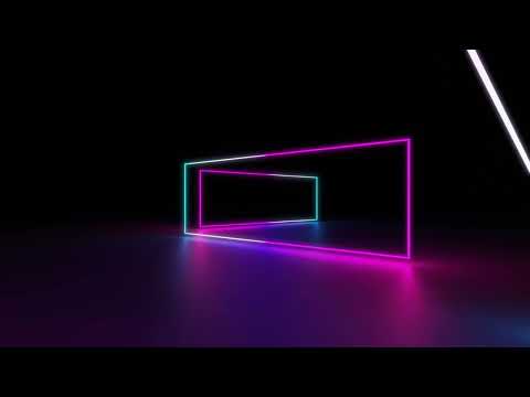 Neon Lights Modern Animated Loop Background - Motion Made/no copyright-free download