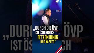 „Durch die ÖVP ist Österreich fetzenhinig und kaputt!“ - Schnedlitz rechnet mit ÖVP ab