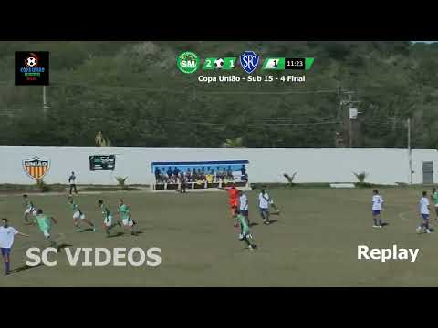 SERRAMACAENSE X SERRANO QUARTAS DE FINAIS SUB15- SC VÍDEOS
