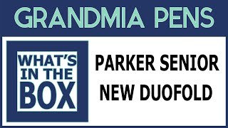 PARKER SENIOR NEW DUOFOLD FOUNTAIN PEN