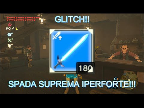 Ottenere la spada suprema iperforte glitch zelda breath of the wild