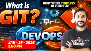 What is Git? | Live DevOps Class for Beginners (2026) | #devops #git #kaashivinfotech